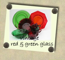 vintage holiday glass