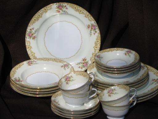 1920s 30s Vintage Noritake Ashford Hand Painted China 1920s 30s Vintage Noritake Ashford Hand Painted China