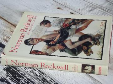 Norman Rockwell 332 Magazine Covers - Huge Hardcover Book - Finch - 1979 Norman Rockwell 332 Magazine Covers - Huge Hardcover Book - Finch - 1979