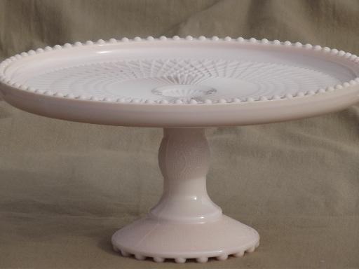 antique pedestal cake plates