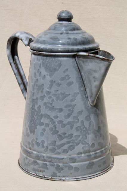 https://www.laurelleaffarm.com/item-photos/antique-grey-graniteware-enamel-coffeepot-primitive-vintage-coffee-pot-Laurel-Leaf-Farm-item-no-z618172-1.jpg