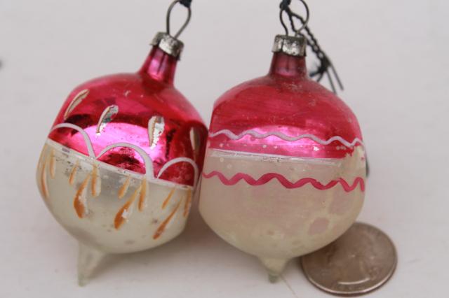 Vintage Antique Gl Christmas Tree Ornaments Shabby Worn Fancy Vintage Antique Gl Christmas Tree Ornaments Shabby Worn Fancy Window Bell Flower